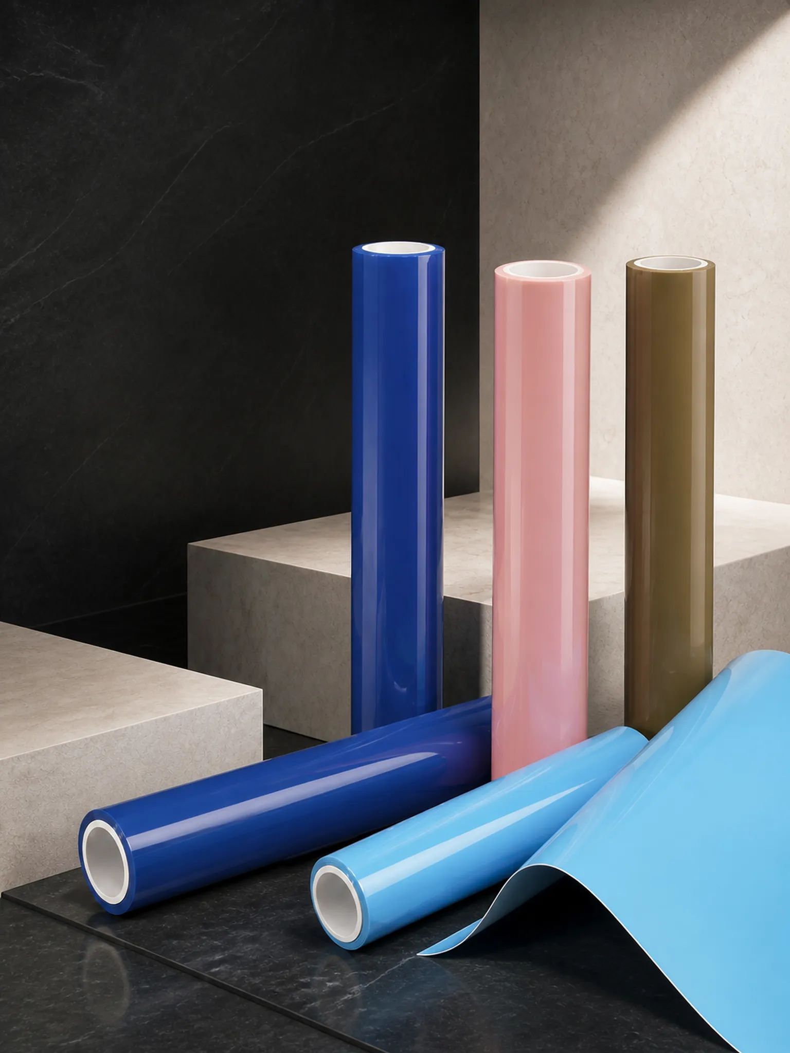 Opaque Solid-Color Glossy Film — Color difference confirmed under real use