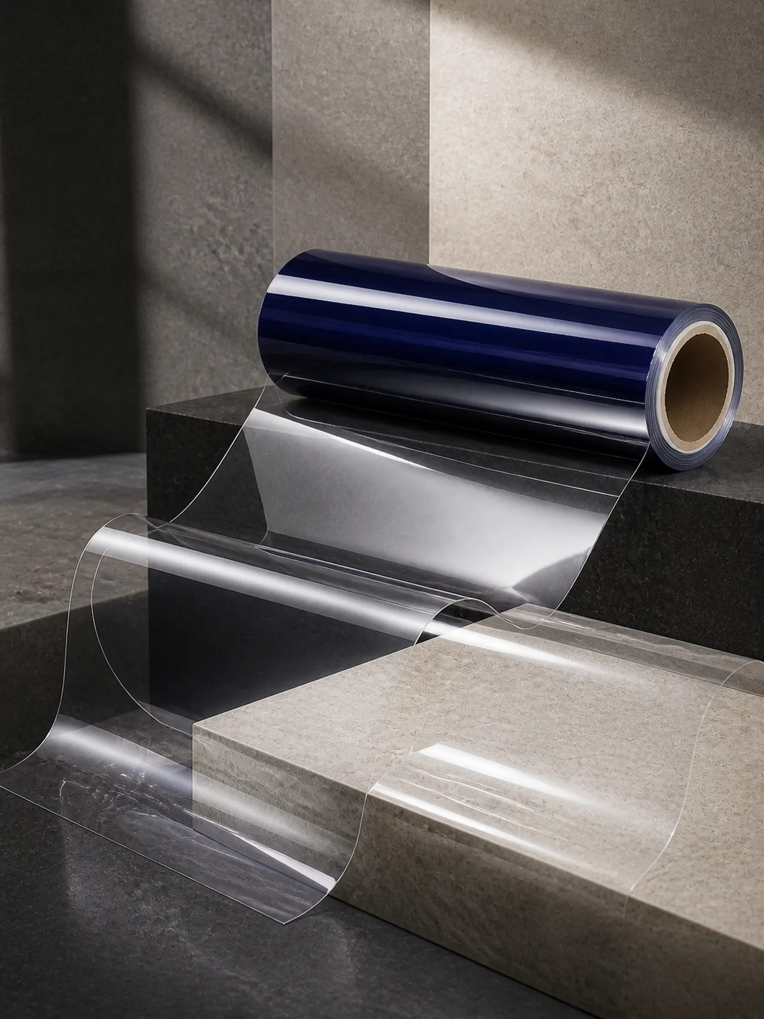 Static Cling PVC Film — Cling & surface resistance per agreed test