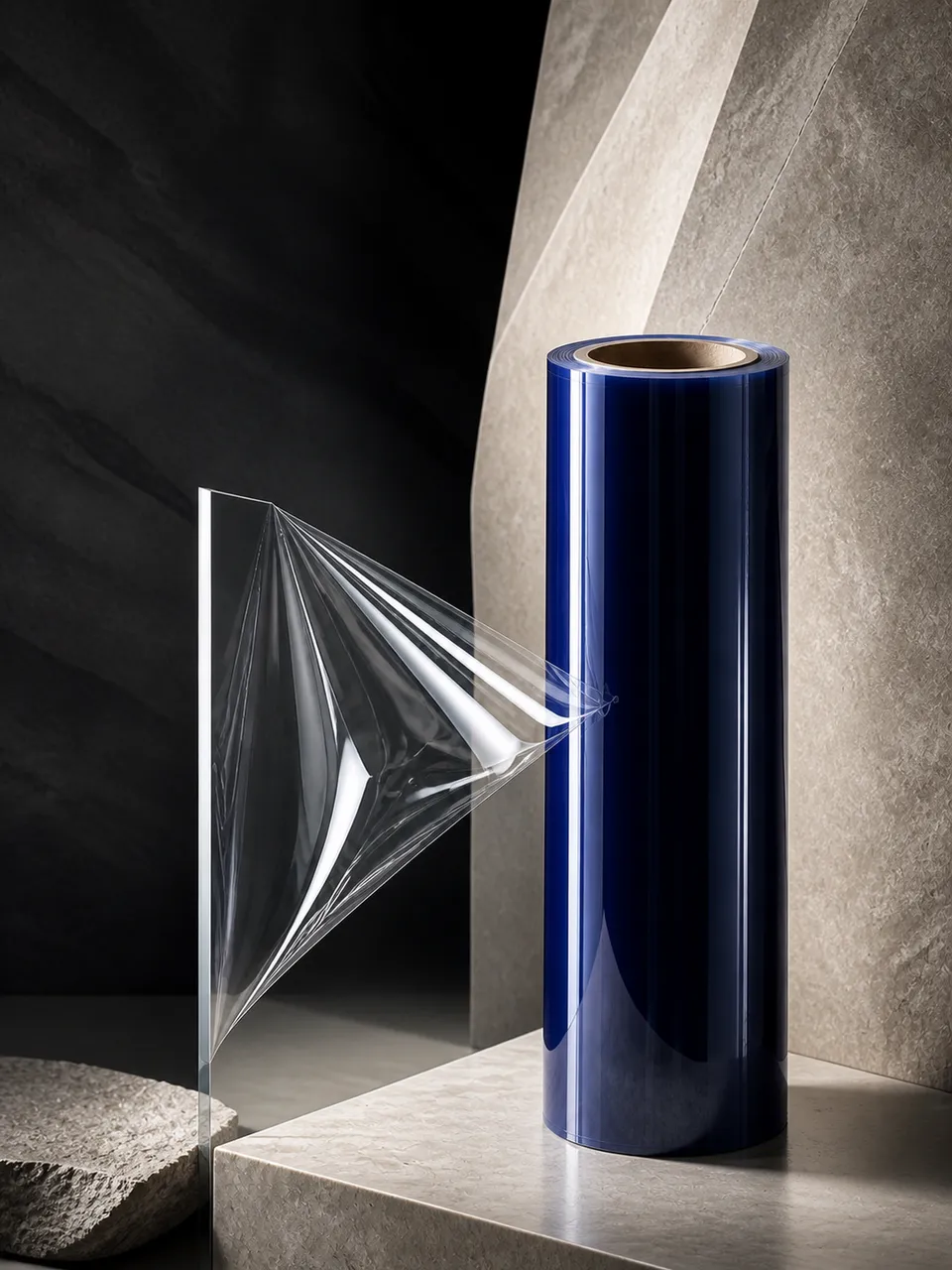 Static Cling PVC Film — No glue, no residue